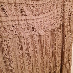 Anthropologie maxi skirt